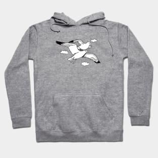 Flying Gulls Hoodie